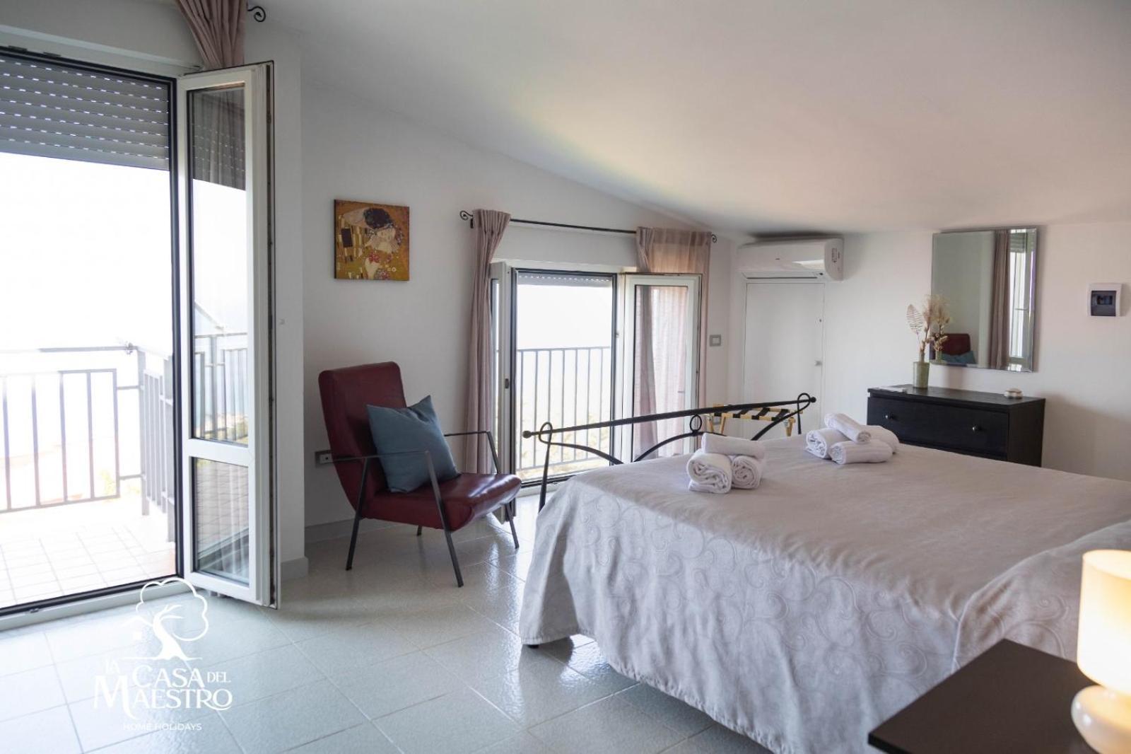 Apartamento La Casa Del Maestro Attico Pisciotta Exterior foto